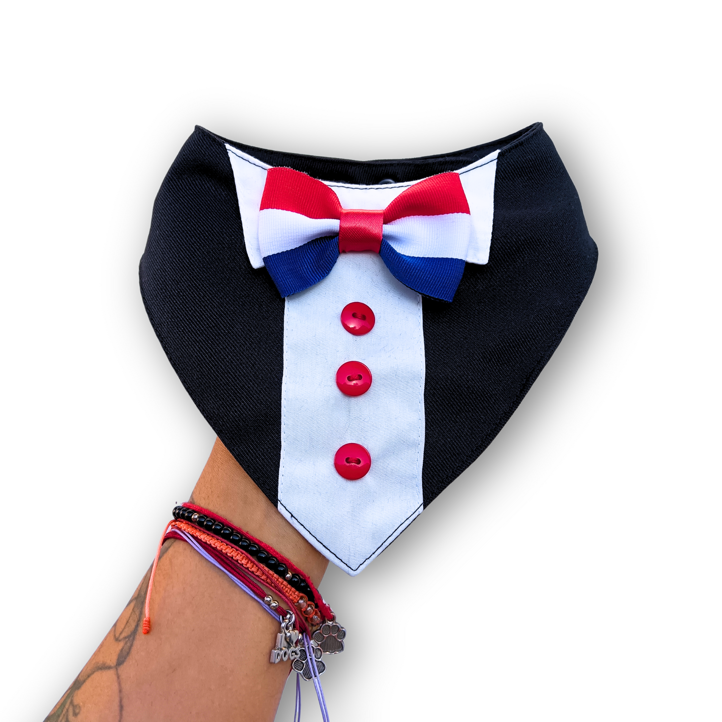 Bandana 18Chera Elegante con Broche Talla S