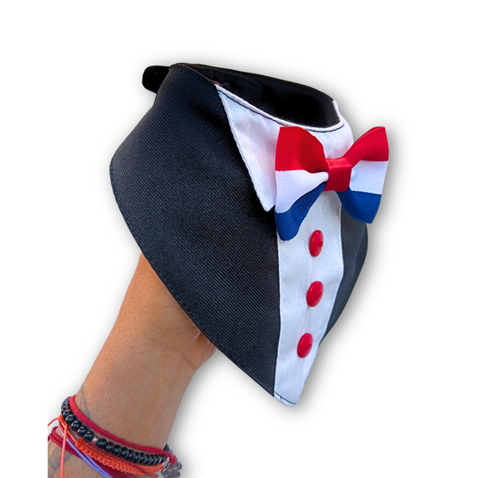 Bandana 18Chera Elegante con Broche Talla S