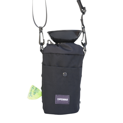 . Bolso de Paseo Negro con Estrellas