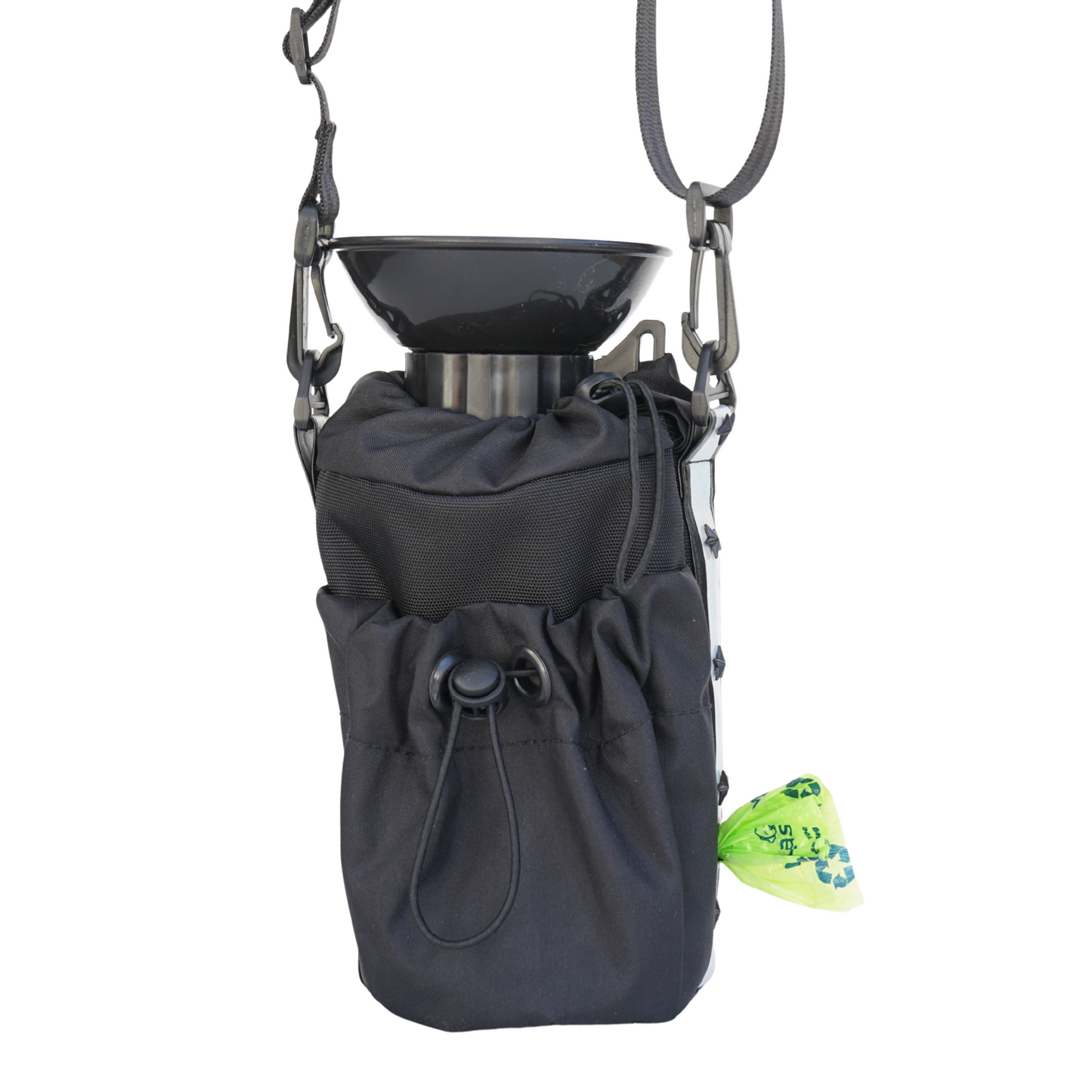 . Bolso de Paseo Negro con Estrellas