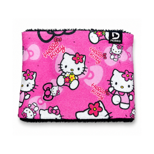 Cuello de perro Sherpa Polar Hello Kitty Fucsia Talla M